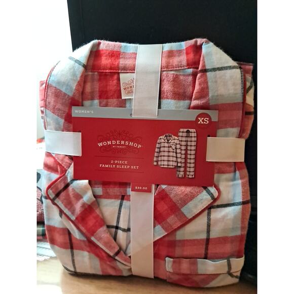 Wondershop Other - Wondershop 2 Piece Sleep Set Womens XS Red Flannel